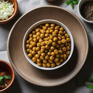 Rudrash Mushroom Masala Chana 🌰🍄 - Image 3