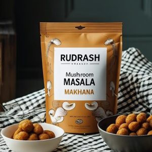 Rudrash Mushroom Masala Makhana 🥳🍄 - Image 4